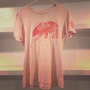 Cabalas salmon shirt